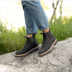 NEW!! Nisolo Go-To Lug Chelsea Boot Black Sz 6.5